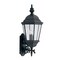 Designers Fountain Stockton 25.75in Black 3-Light Outdoor Line Voltage Wall Sconce with No Bulbs Included 2952-BK - alternate 1